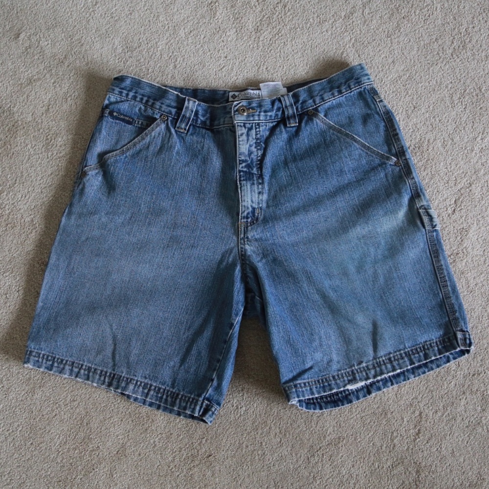 Mens Columbia Jeans Carpenter Shorts 36